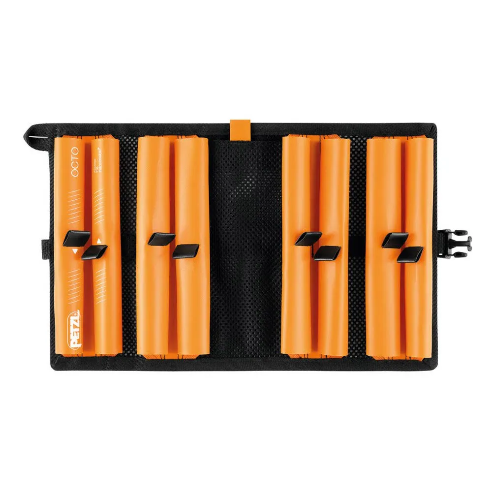 Petzl Achteckiger Wandanker, Orange / black, One Size Petzl Achteckiger Wandanker, Orange / black, One Size