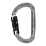 Petzl Am D Ball Lock Karabinerhaken, Grey, One Size