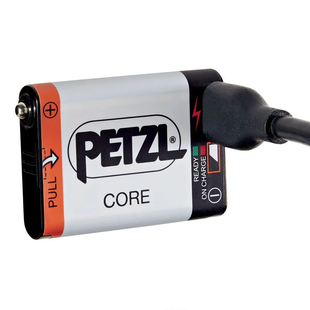 Petzl Core Lithium Batterie, Black / white / orange, One Size Petzl Core Lithium Batterie, Black / white / orange, One Size
