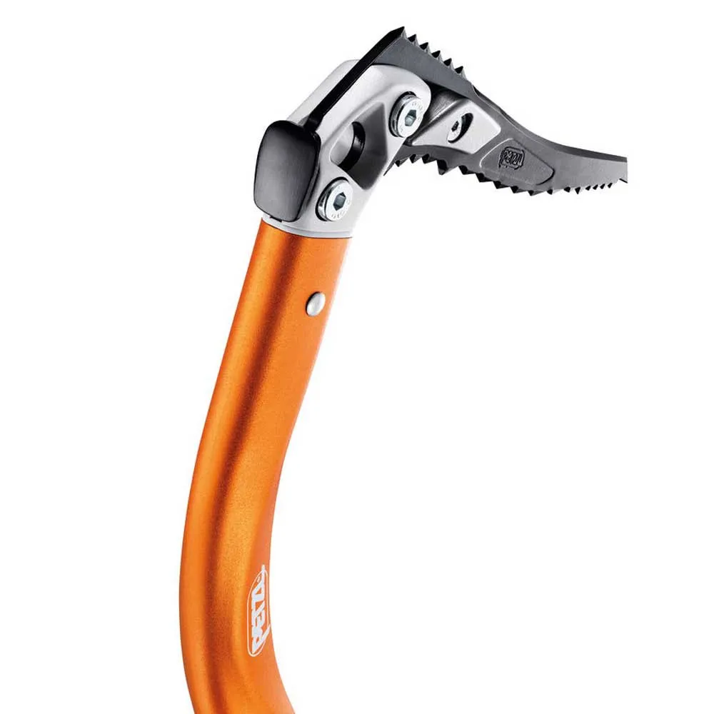 Petzl Ergonomic Eispickel, Orange / grey Petzl Ergonomic Eispickel, Orange / grey