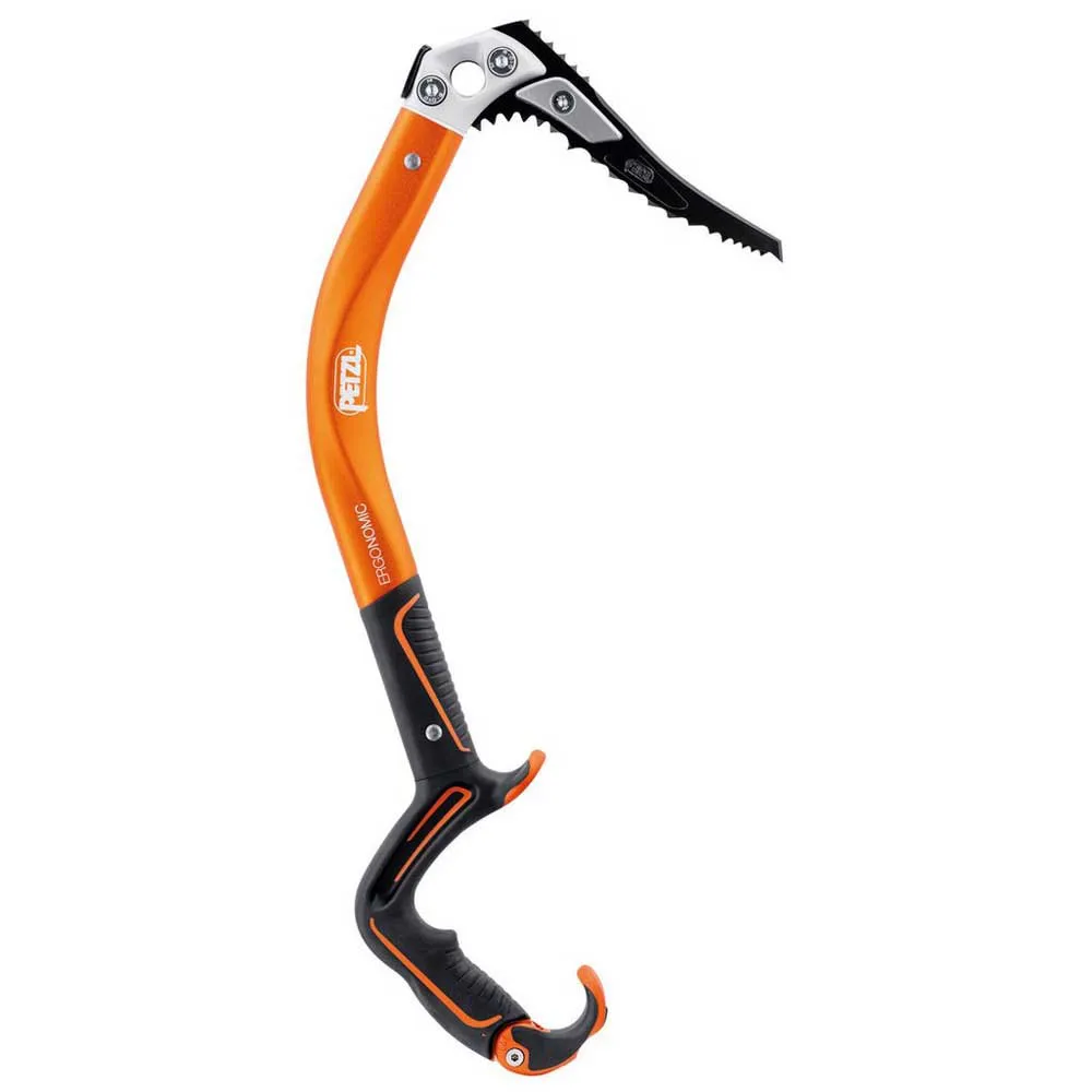 Petzl Ergonomic Eispickel, Orange / grey Petzl Ergonomic Eispickel, Orange / grey