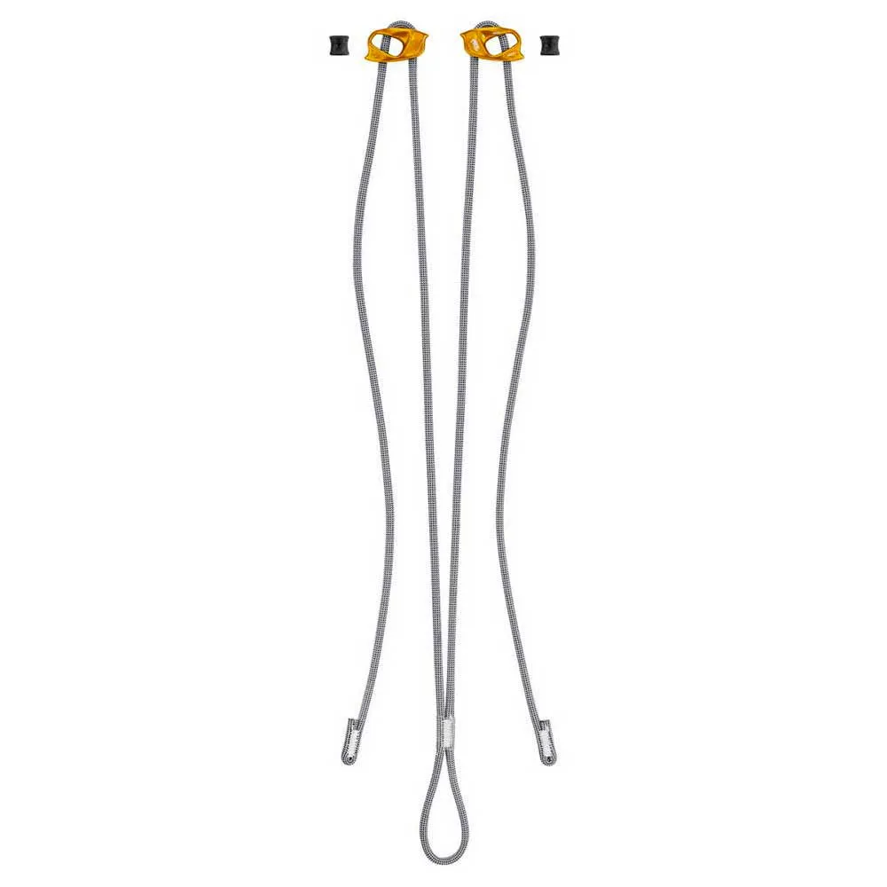 Petzl Evolv Adjust Positioning Sicherungsgerät, Grey / orange, 15-150cm