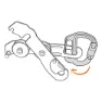 Petzl Freino Z Verriegelungskarabiner, Black, One Size