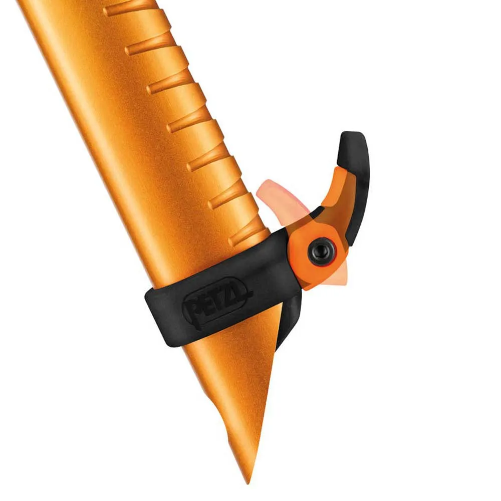 Petzl Gully Adze Eispickel, Orange