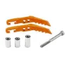 Petzl Kit Pointes Avant Lynx Toe Wanderstockspitze, Orange, One Size