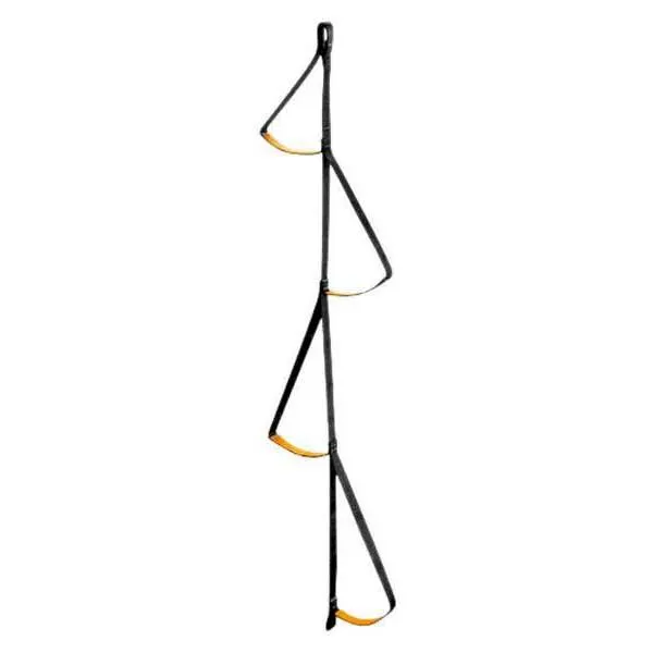 Petzl Looping Leiter, Black / yellow, One Size Petzl Looping Leiter, Black / yellow, One Size