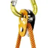 Petzl Micro Traxion Riemenscheibe, Golden, One Size