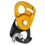 Petzl Micro Traxion Riemenscheibe, Golden, One Size