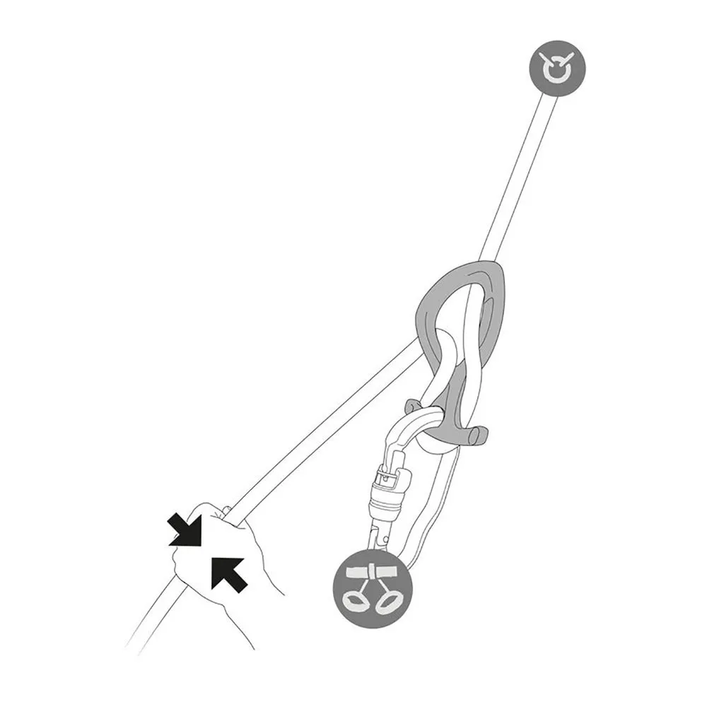 Petzl Pirana Club Abseilgerät Petzl Pirana Club Abseilgerät