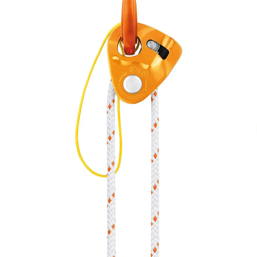 Petzl Pur Line 6 Mm Seil, White / orange, 65m Petzl Pur Line 6 Mm Seil, White / orange, 65m