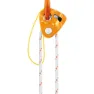 Petzl Pur Line 6 Mm Seil, White / orange, 65m