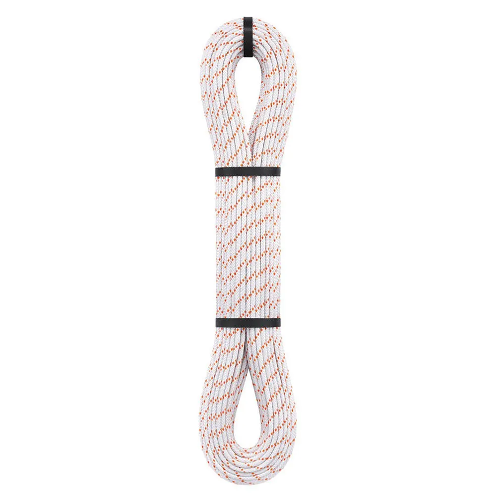 Petzl Pur Line 6 Mm Seil, White / orange, 65m Petzl Pur Line 6 Mm Seil, White / orange, 65m