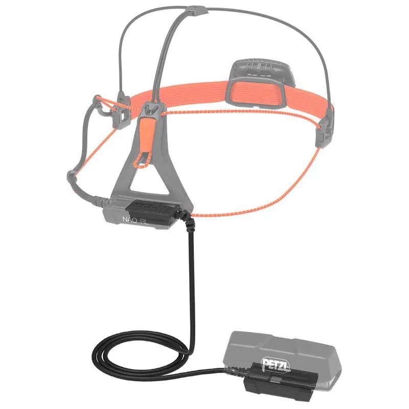 Petzl R1-verlängerungskabel, Black, One Size Petzl R1-verlängerungskabel, Black, One Size