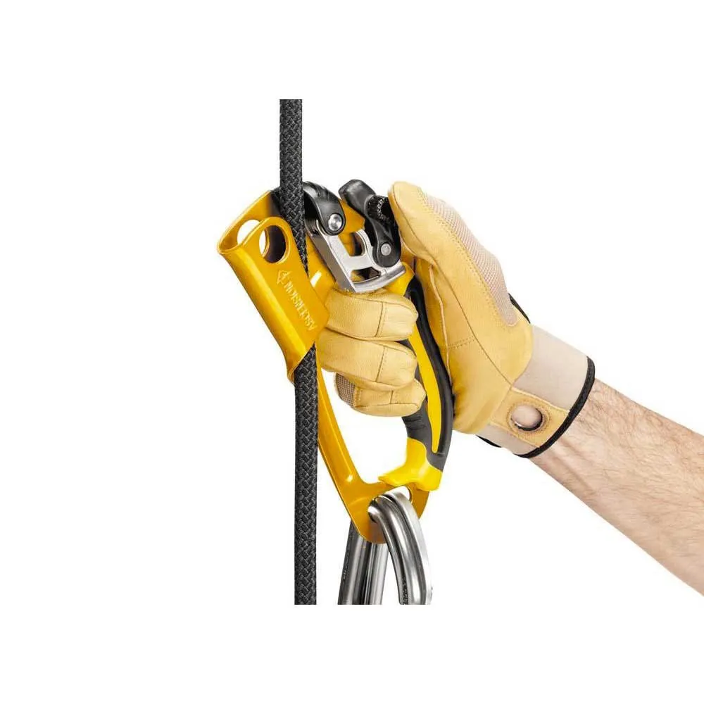 Petzl Rechter Aufstrich, Black / yellow, One Size Petzl Rechter Aufstrich, Black / yellow, One Size