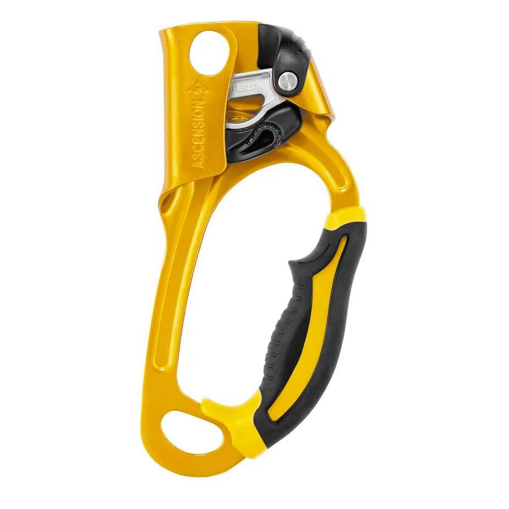 Petzl Rechter Aufstrich, Black / yellow, One Size Petzl Rechter Aufstrich, Black / yellow, One Size