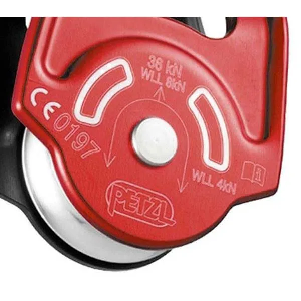Petzl Rescue Riemenscheibe, Red, One Size