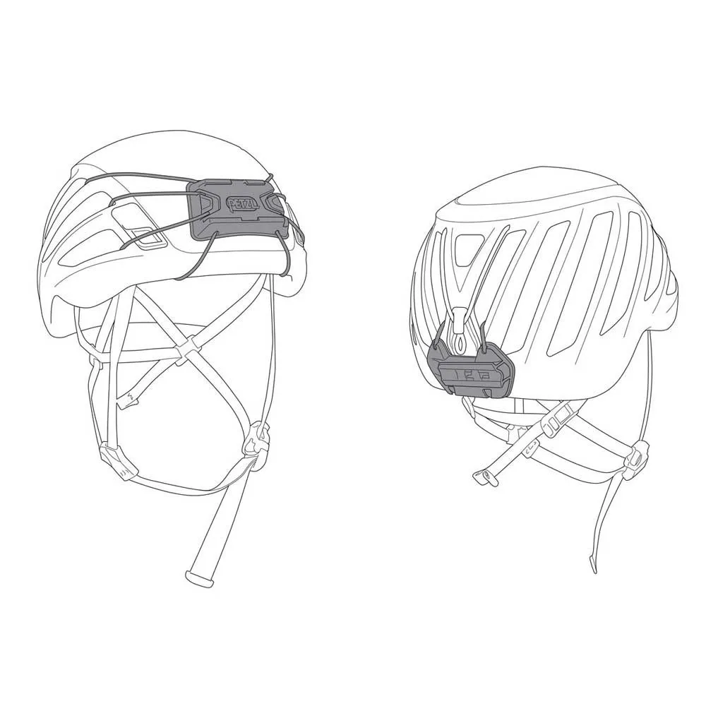 Petzl Sirocco Adapter, Black, One Size Petzl Sirocco Adapter, Black, One Size