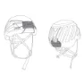 Petzl Sirocco Adapter, Black, One Size