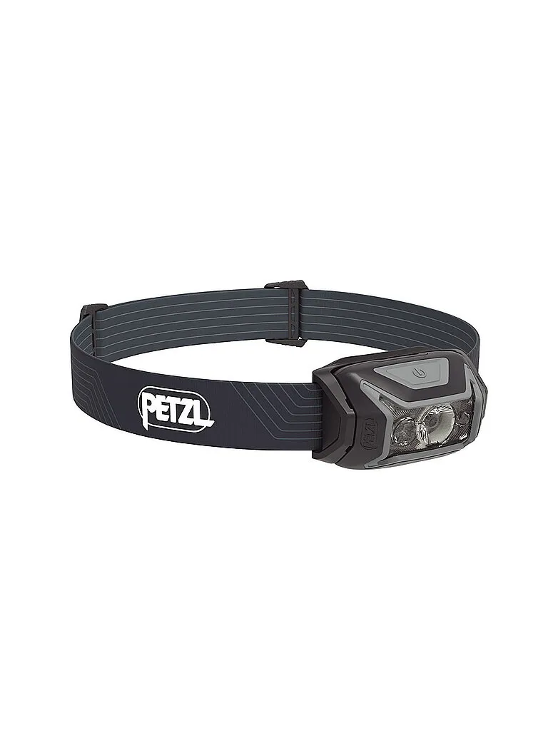 Petzl Stirnlampe Actik 450 Lumen, Grau, EG