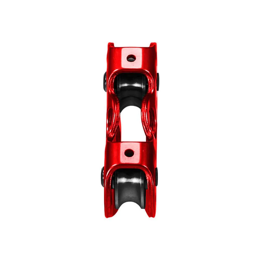 Petzl Tandem Riemenscheibe, Red, One Size