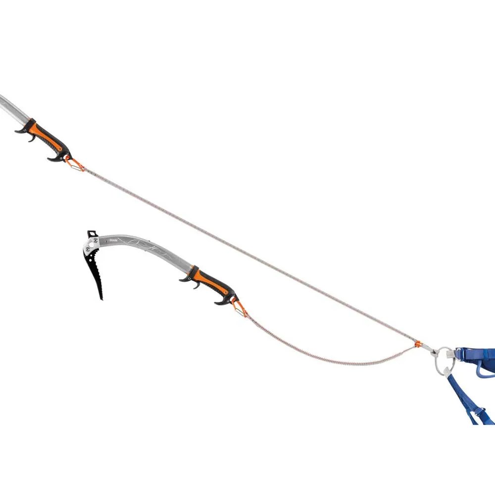 Petzl V Link Stangengurt, Grey / orange, One Size Petzl V Link Stangengurt, Grey / orange, One Size