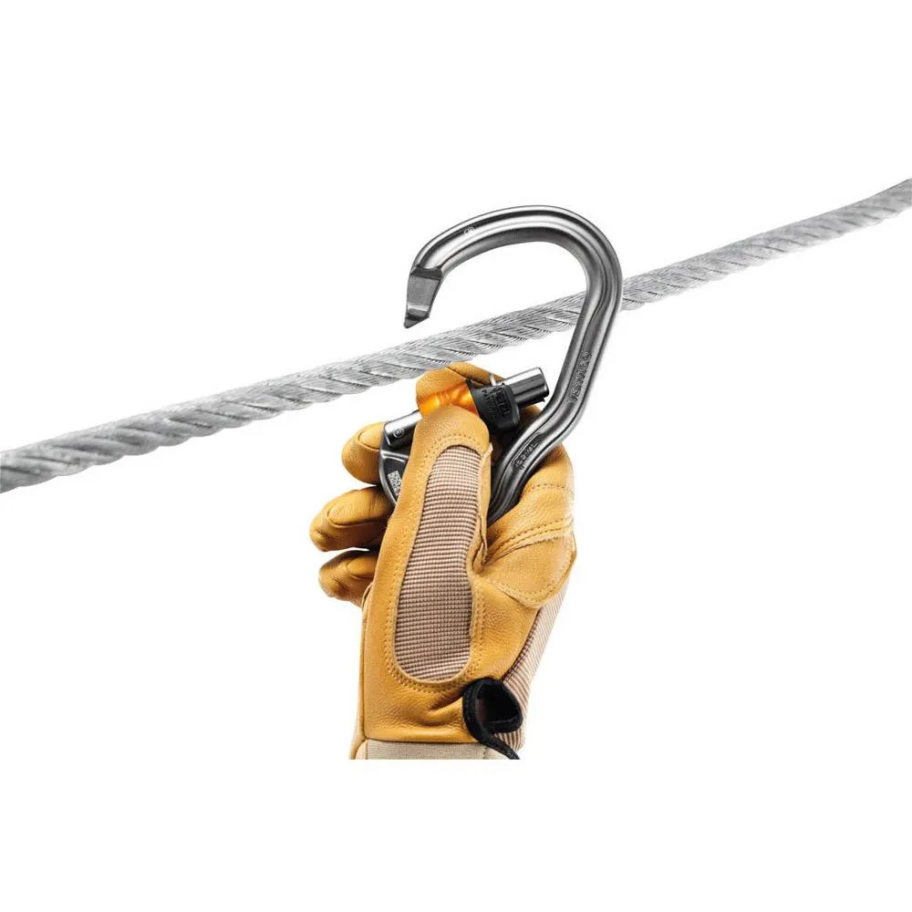 Petzl Vertigo Wire Lock Karabinerhaken, One size Petzl Vertigo Wire Lock Karabinerhaken, One size