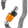 Petzl Vertigo Wire Lock Karabinerhaken, One size