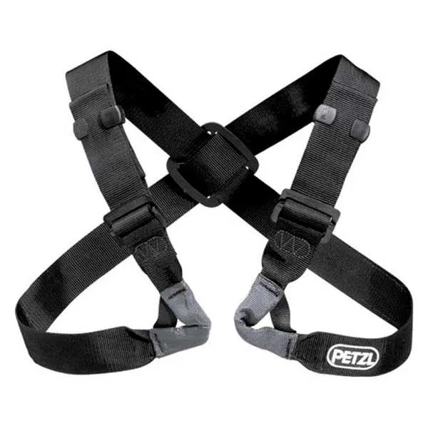 Petzl Voltige Brustgurt, Black, XS/XL Petzl Voltige Brustgurt, Black, XS/XL