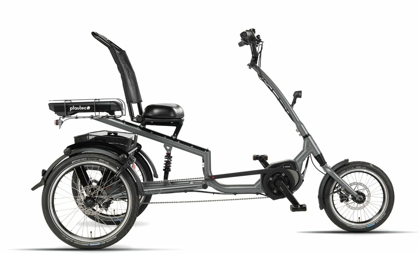 Pfautec Scoobo - 500Wh 7N Dreirad, Silber, Unisize Pfautec Scoobo - 500Wh 7N Dreirad, Silber, Unisize