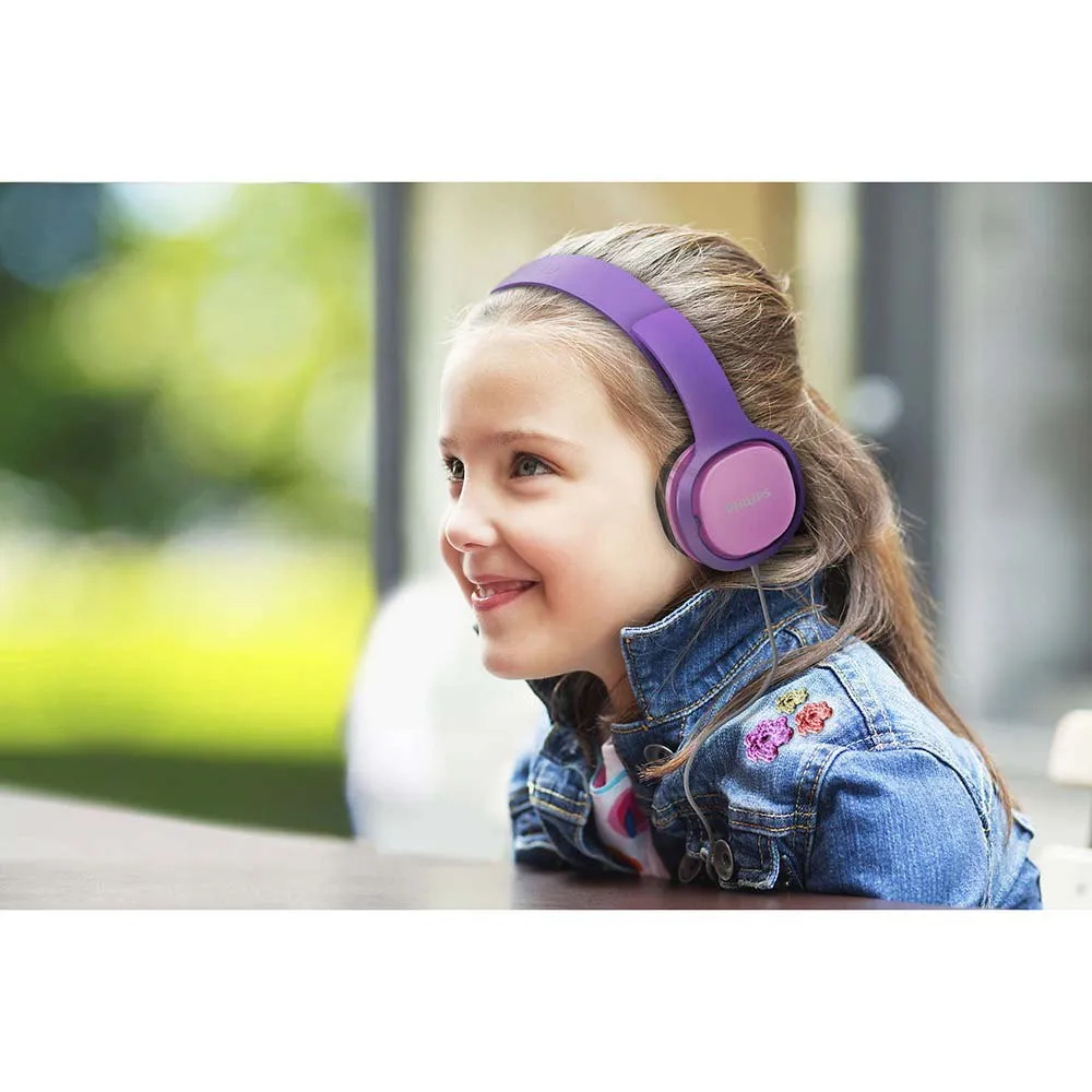 Philips Kopfhörer Für Kinder Shk2000pk, Pink, One Size Philips Kopfhörer Für Kinder Shk2000pk, Pink, One Size