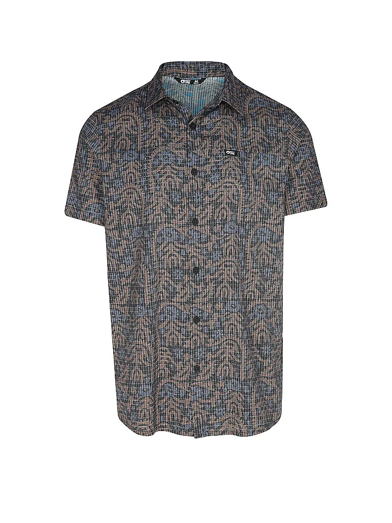 Picture Organic Clothing Herren Beachhemd Klivox Printed