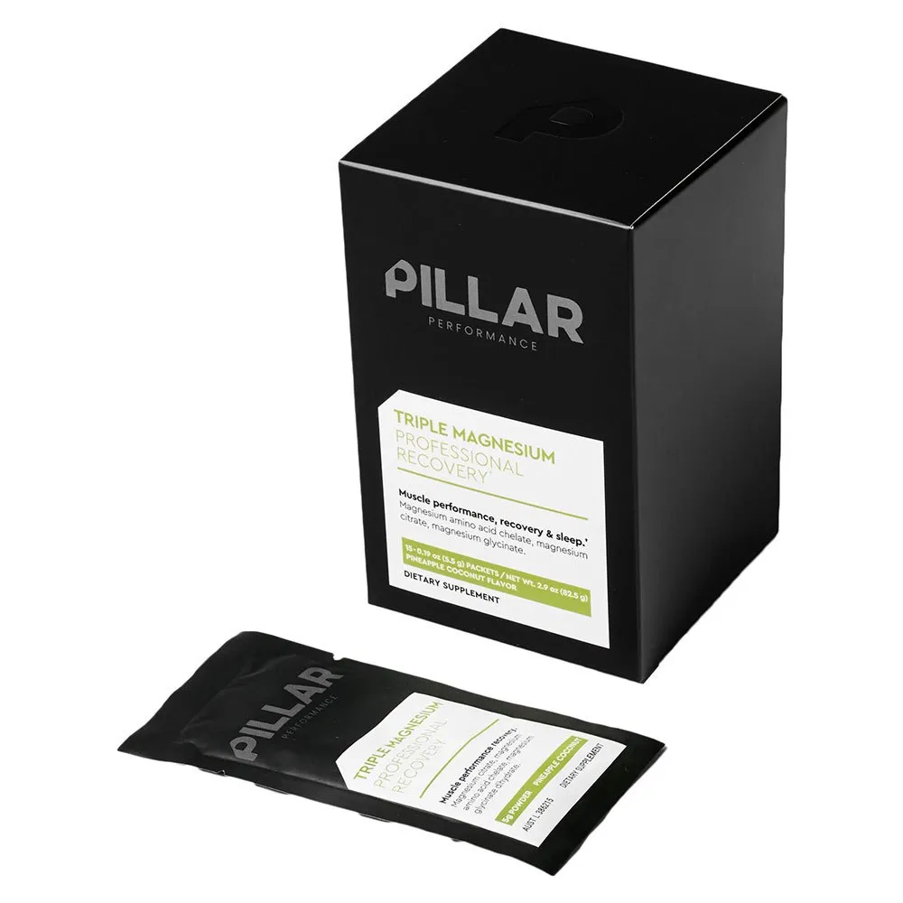 Pillar Performance Triple Magnesium Travel Pack Professional Erholungs-einzeldosis Ananas Und Kokos 15 Einheiten Pillar Performance Triple Magnesium Travel Pack Professional Erholungs-einzeldosis Ananas Und Kokos 15 Einheiten