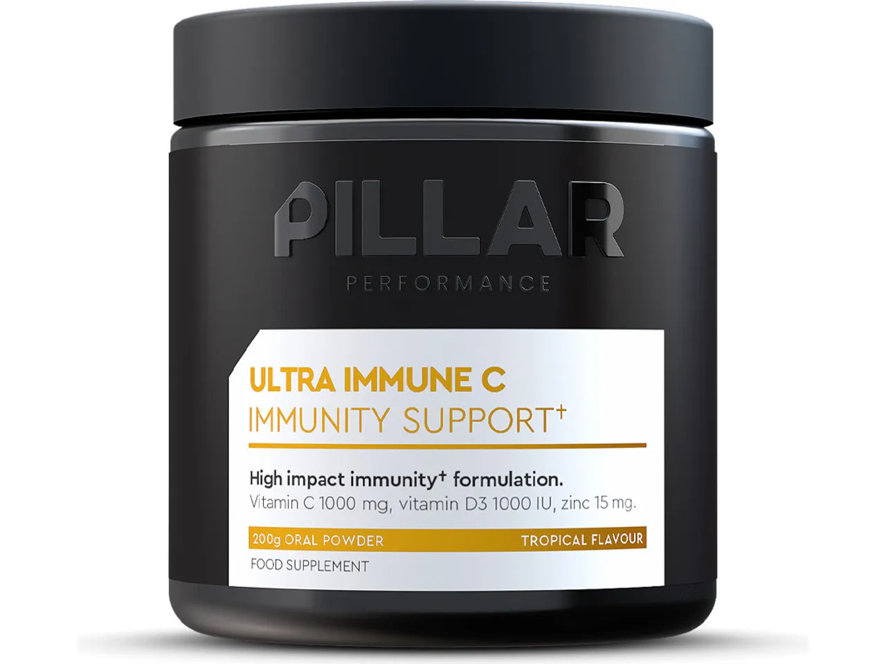 Pillar Performance Ultra Immune C Powder Dose, Tropical, 200g Pillar Performance Ultra Immune C Powder Dose, Tropical, 200g