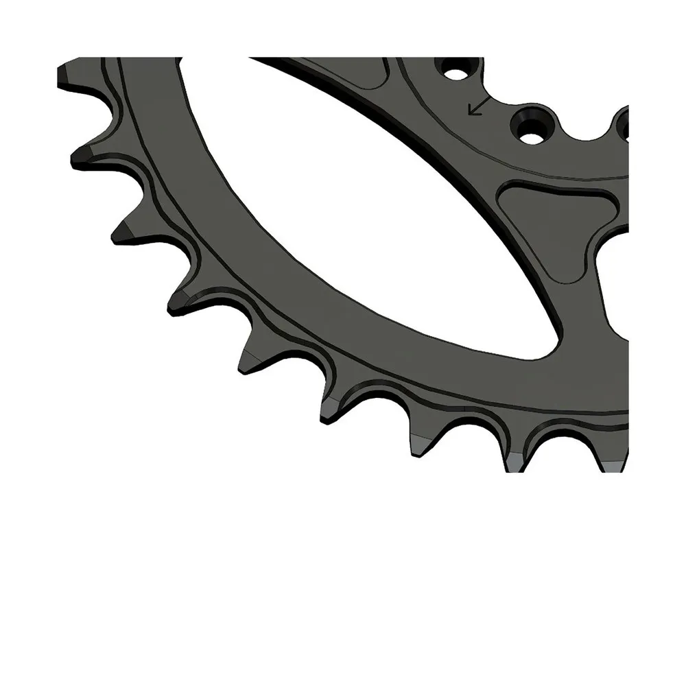 Pilo C93 Sram T-type Kettenblatt, Black, 34t Pilo C93 Sram T-type Kettenblatt, Black, 34t
