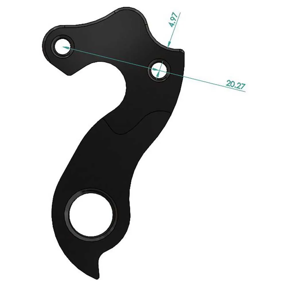 Pilo D771 Schaltauge, Black, One Size