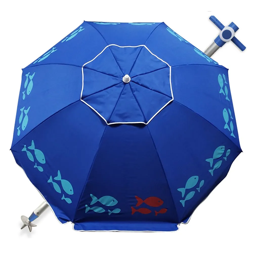 Pincho Moraira 1 Sonnenschirm 200 Cm, Blue, One Size Pincho Moraira 1 Sonnenschirm 200 Cm, Blue, One Size