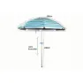 Pincho Moraira 3 Sonnenschirm 200 Cm, Green, One Size