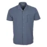 Pinewood Everyday Travel Topo Resort Kurzarmhemd, Dark storm blue
