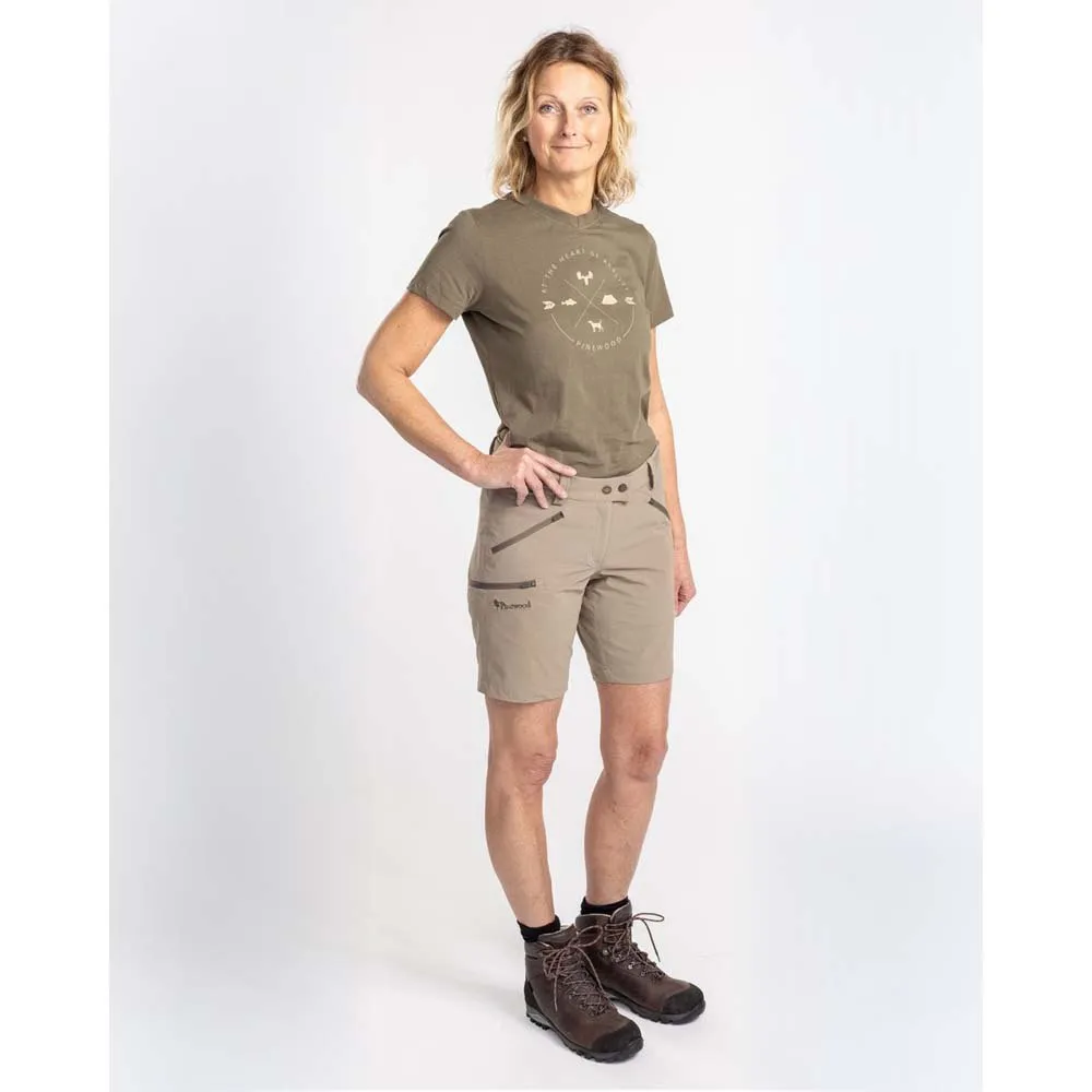 Pinewood Finnveden Trail Kurzarm-t-shirt, Olive Pinewood Finnveden Trail Kurzarm-t-shirt, Olive