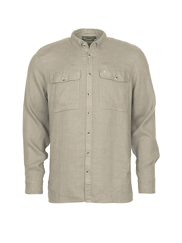 Pinewood Herren Hemd Insect Safe Linen Pinewood Herren Hemd Insect Safe Linen
