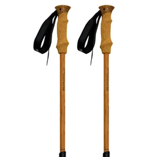 Pinguin Bamboo Fl Foam Stöcke, Brown, One Size