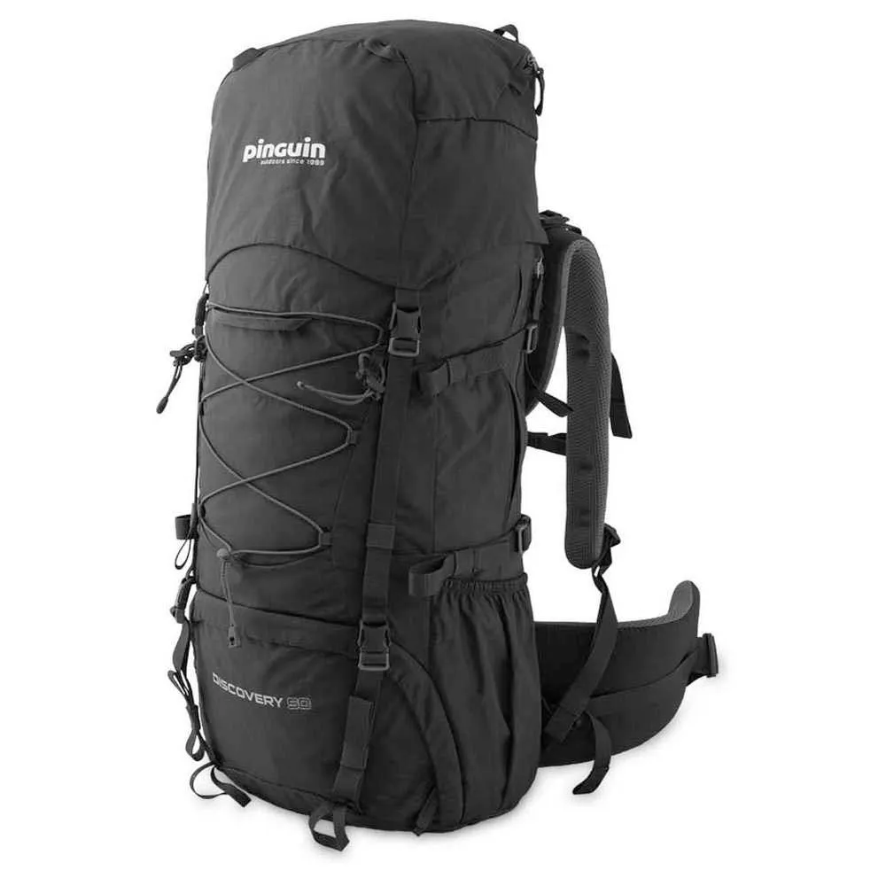 Pinguin Discovery 50l Rucksack, Black Pinguin Discovery 50l Rucksack, Black