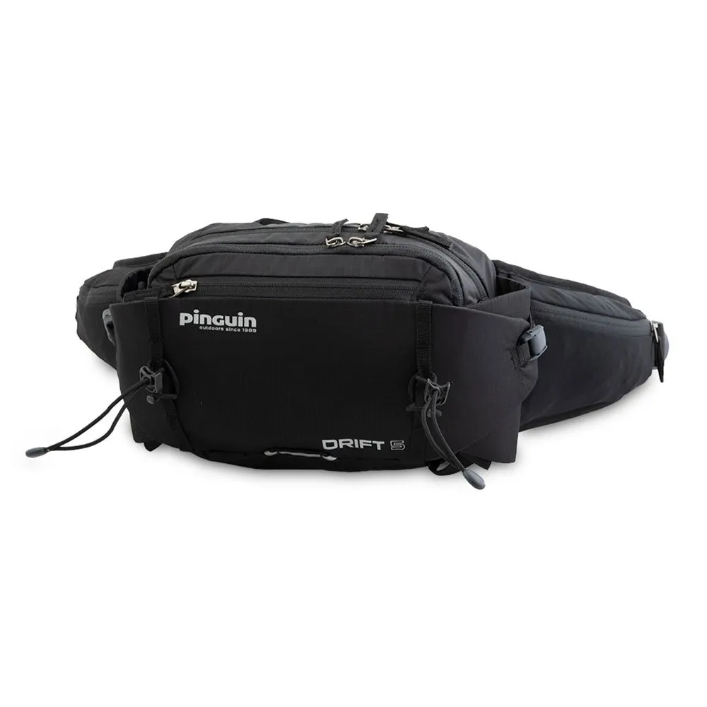 Pinguin Drift 5 Nylon Gürteltasche, Black Pinguin Drift 5 Nylon Gürteltasche, Black