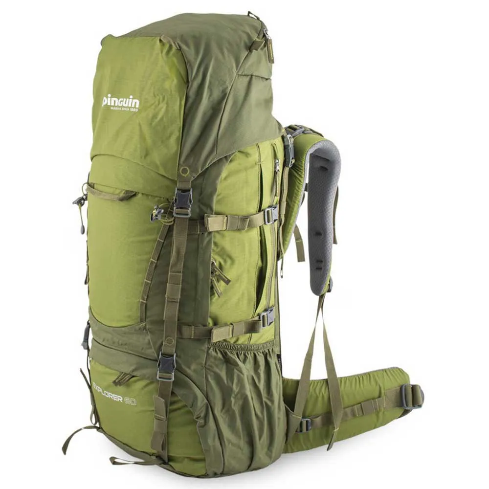 Pinguin Explorer 60l Nylon Rucksack, Khaki Pinguin Explorer 60l Nylon Rucksack, Khaki