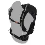 Pinguin Flux 15l Rucksack, Black