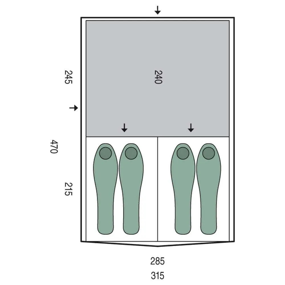 Pinguin Interval 4 Zelt Pinguin Interval 4 Zelt