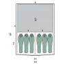 Pinguin Interval 6 Zelt