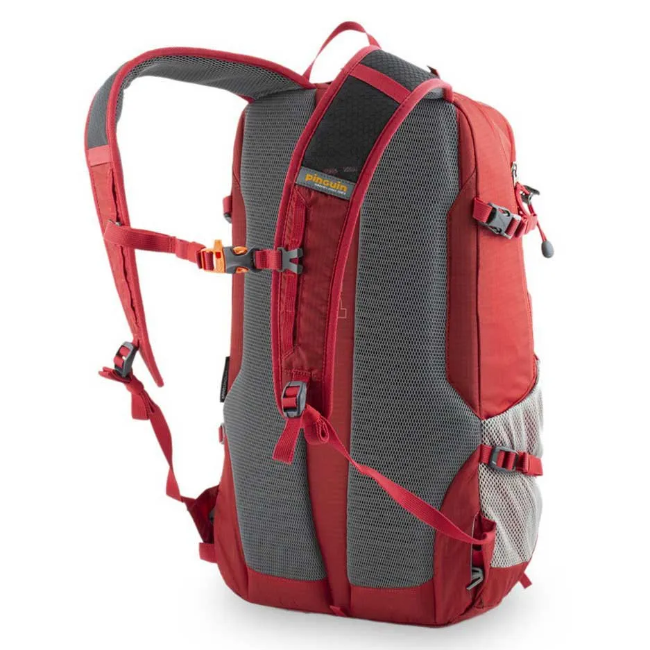 Pinguin Step 24 Nylon Rucksack, Red Pinguin Step 24 Nylon Rucksack, Red