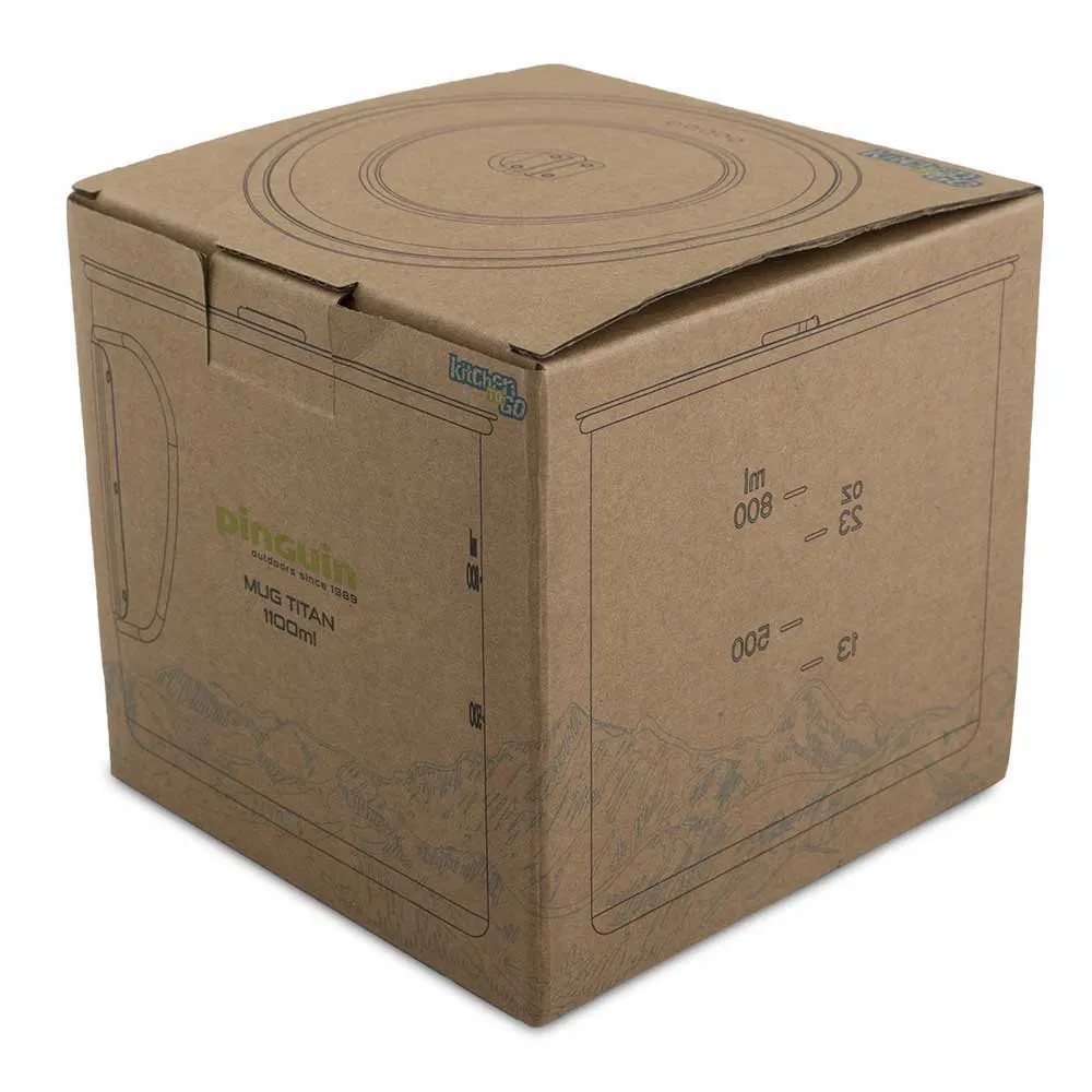 Pinguin Titan Thermobecher 1.1l, Grey, One Size Pinguin Titan Thermobecher 1.1l, Grey, One Size