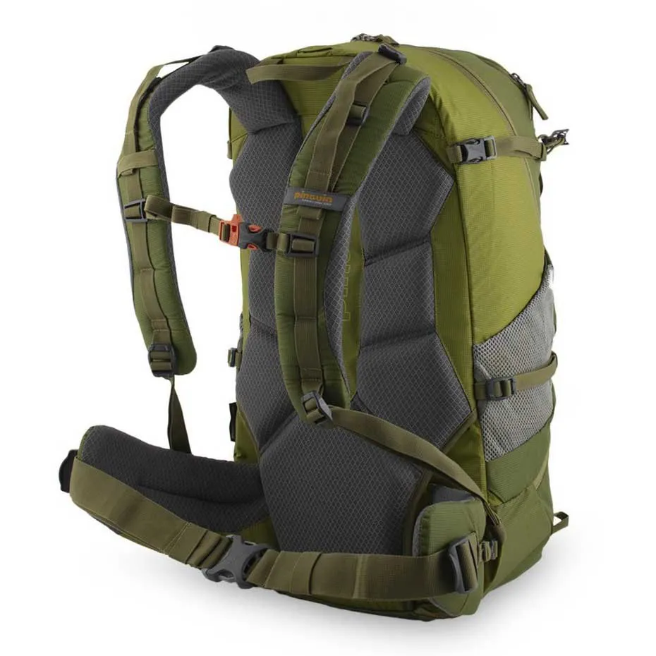 Pinguin Vector 35 Nylon Rucksack, Green Pinguin Vector 35 Nylon Rucksack, Green